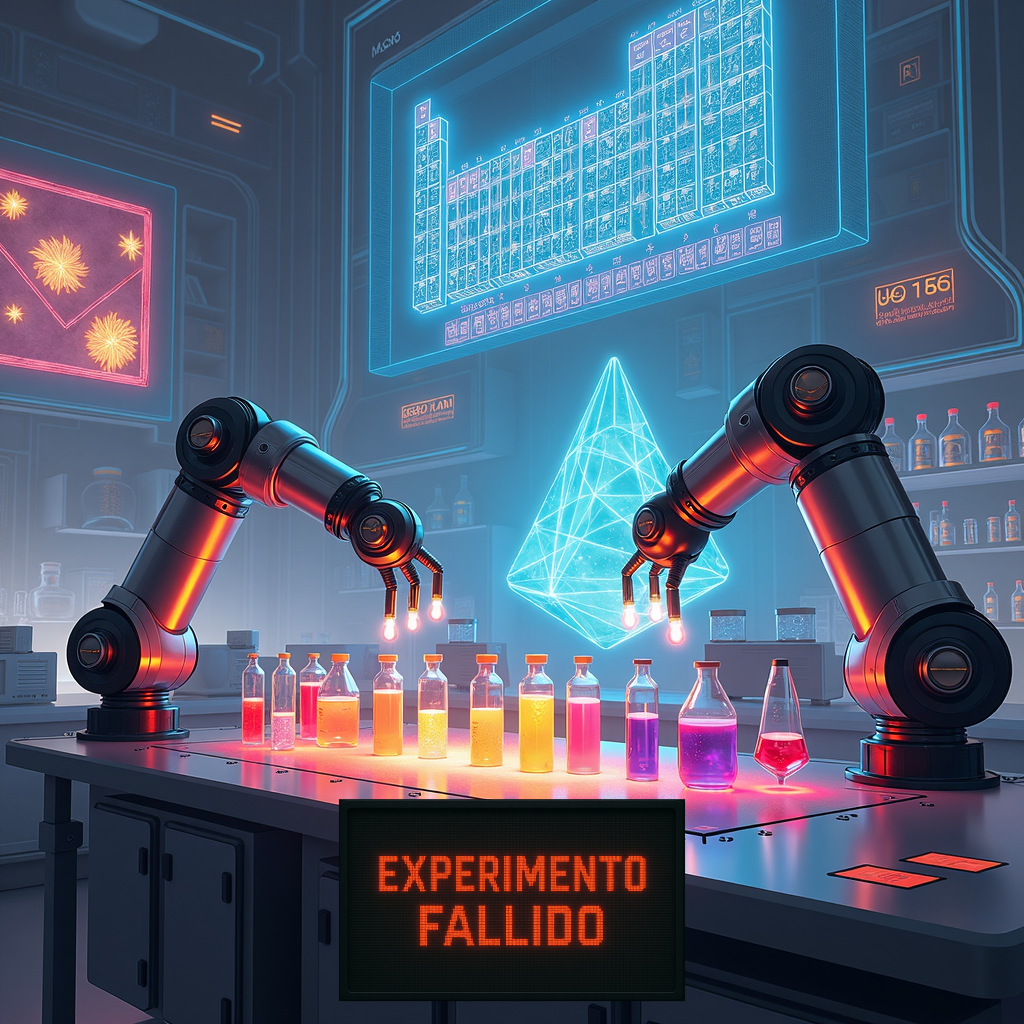 Laboratorio autónomo y revisión del caso A-Lab: experimentos fallidos que enseñan
